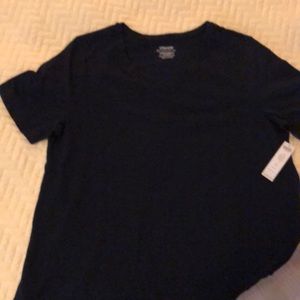 Chico’s Cotton Elbow Sleeve Tee